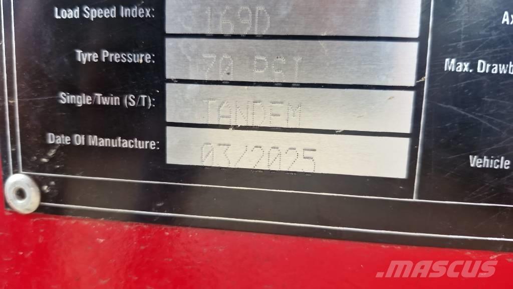 Herron H2 18 ton Ремаркета за бали