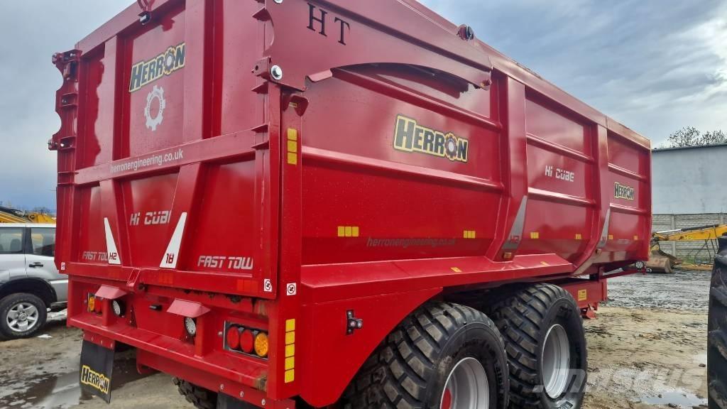 Herron H2 18 ton Ремаркета за бали