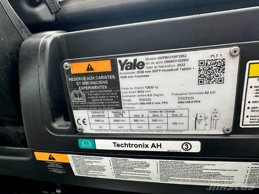 Yale gdp80vx9 Дизелови камиони