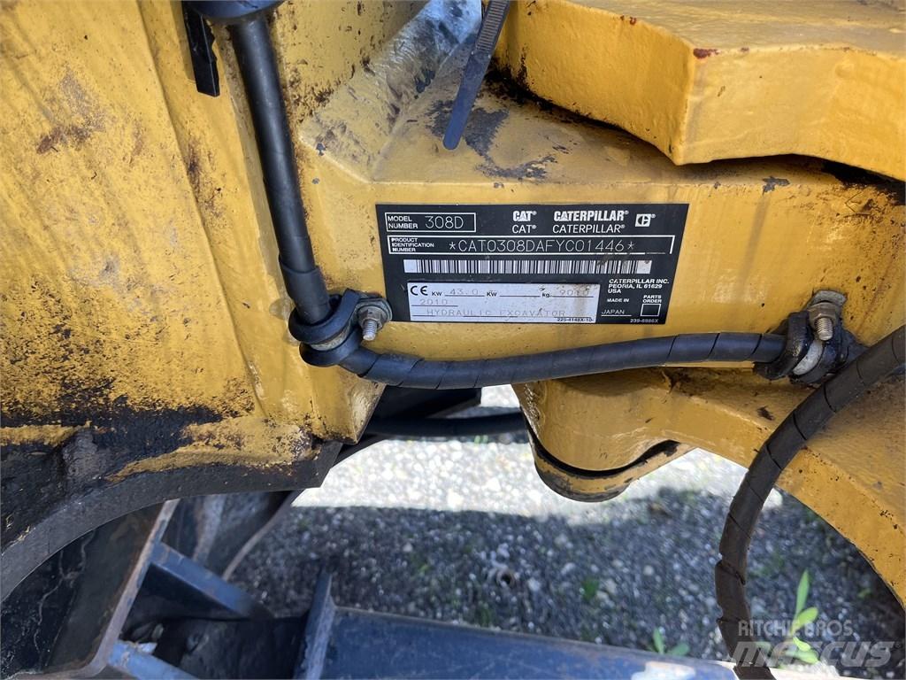 CAT 308 D Средни екскаватори 7т - 12т