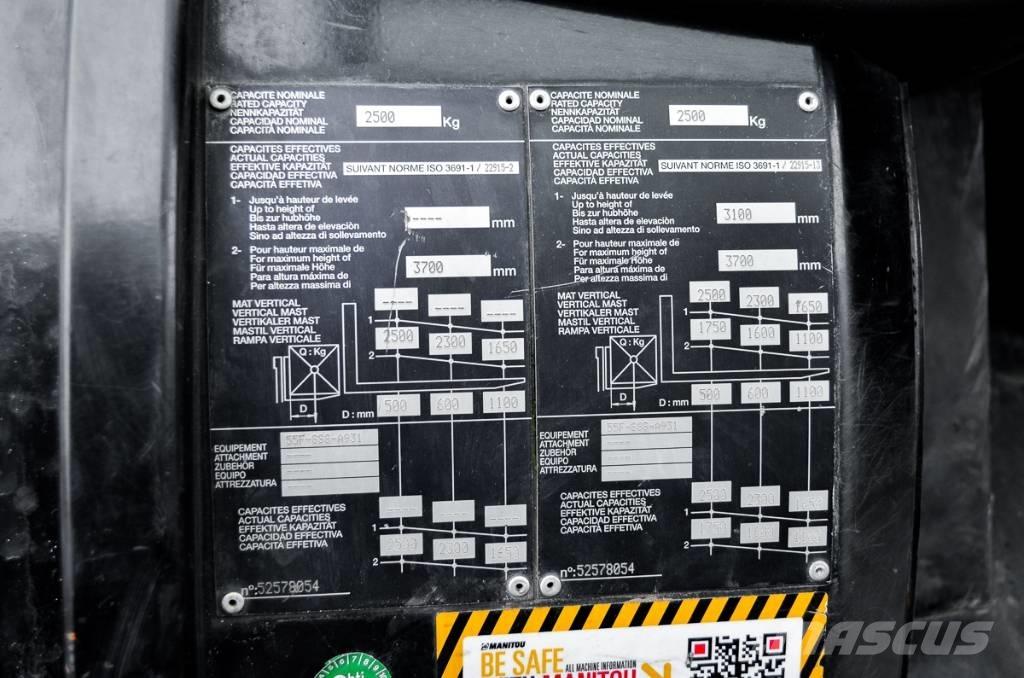 Manitou MC 25-4 D Дизелови камиони