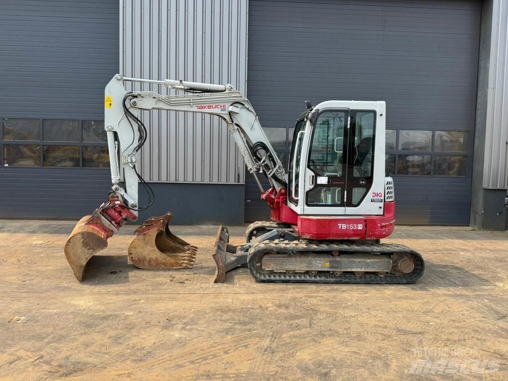 Takeuchi TB153FR Мини екскаватори < 7 т