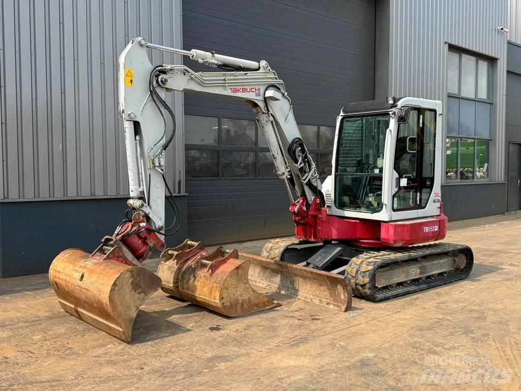 Takeuchi TB153FR Мини екскаватори < 7 т