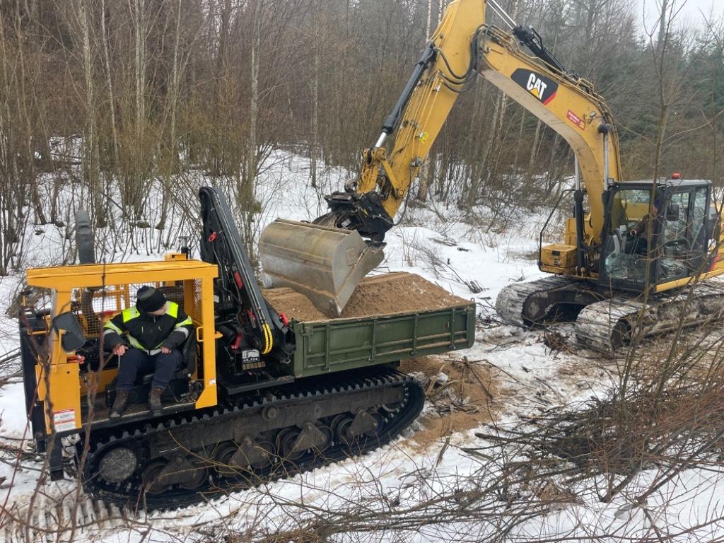 Morooka MST 800 Верижни дъмпери