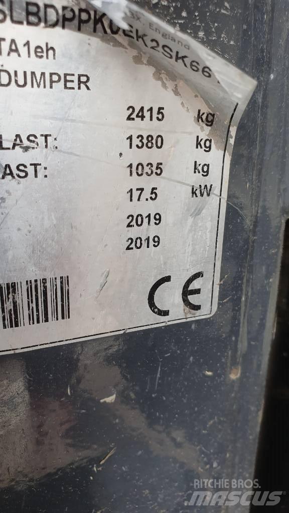Terex TA 1 EH Странични самосвали