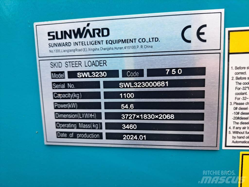 Sunward SWL 3230 Мини товарачи
