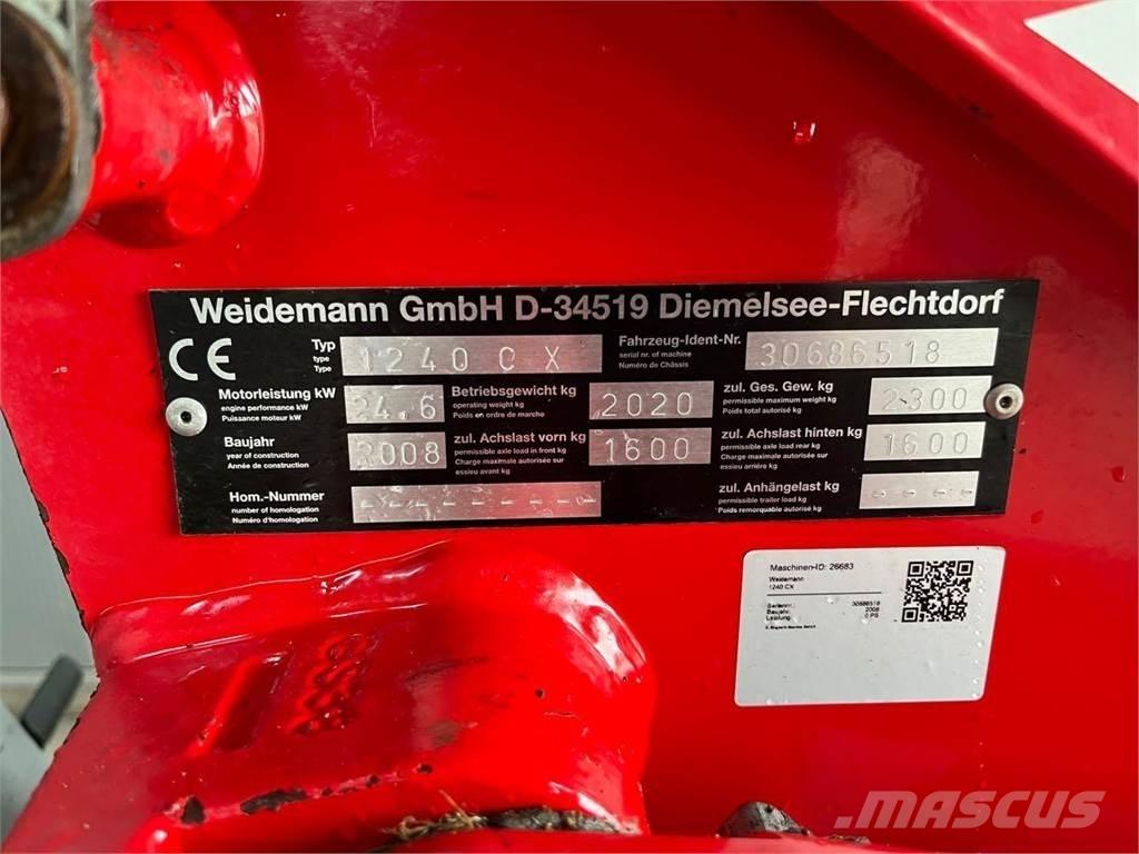 Weidemann 1240 CX Селскостопанство - Други