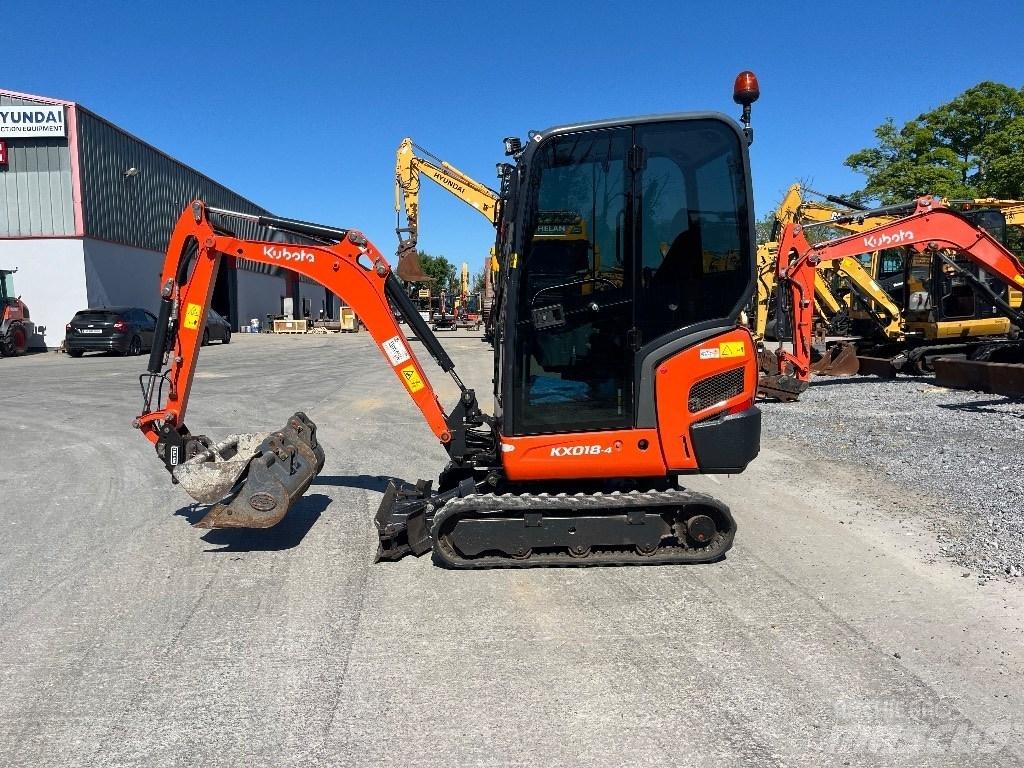 Kubota KX 018-4 Мини екскаватори < 7 т