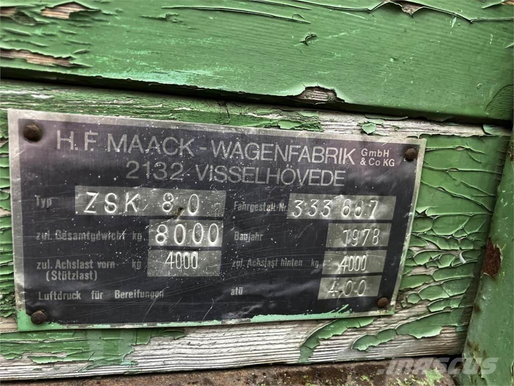  Maack ZSK 80 Самосвали