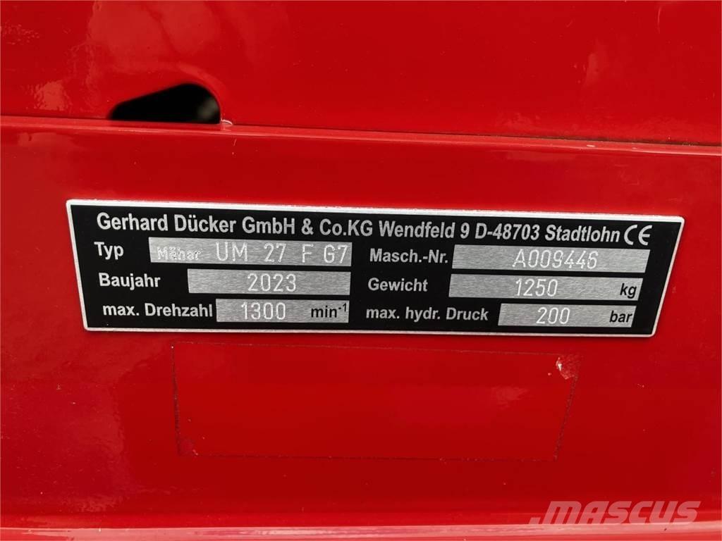 Dücker UM-27 F G7 Стъблорезачки
