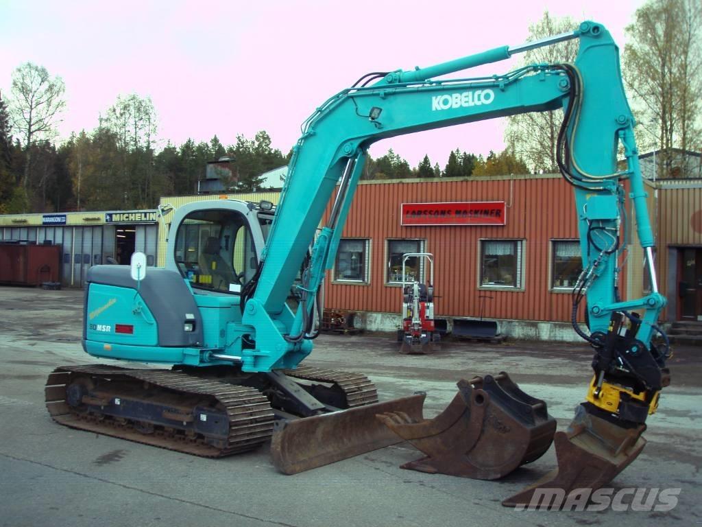 Kobelco SK 80 MSR-1E Средни екскаватори 7т - 12т