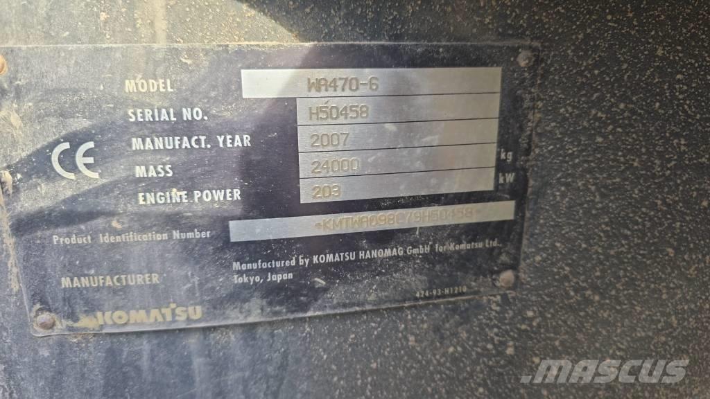 Komatsu WA 470-6 Колесни товарачи