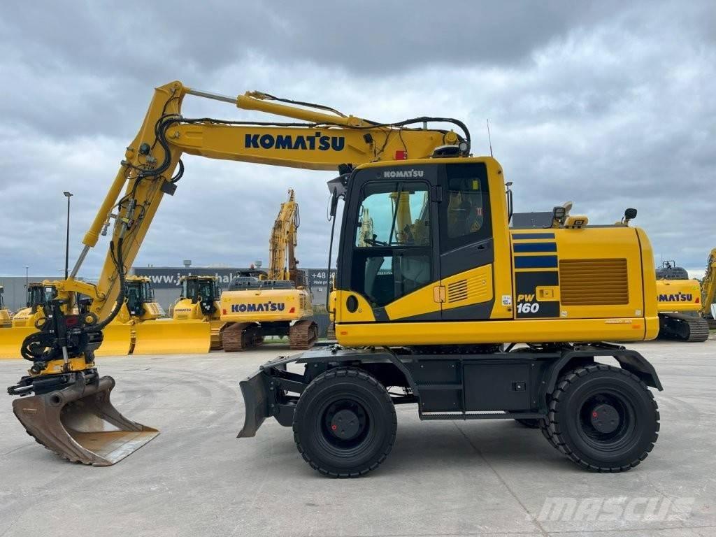 Komatsu PW 160-11 Колесни екскаватори
