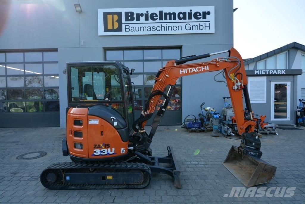 Hitachi ZX 33 U-6 Мини екскаватори < 7 т
