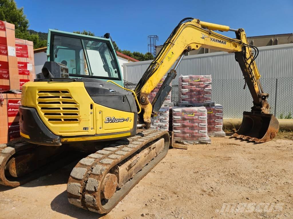 Yanmar SV 100-1 Средни екскаватори 7т - 12т