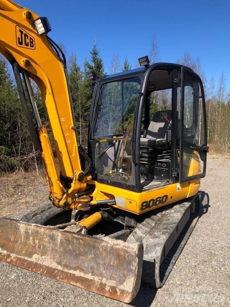 JCB 8060 Мини екскаватори < 7 т