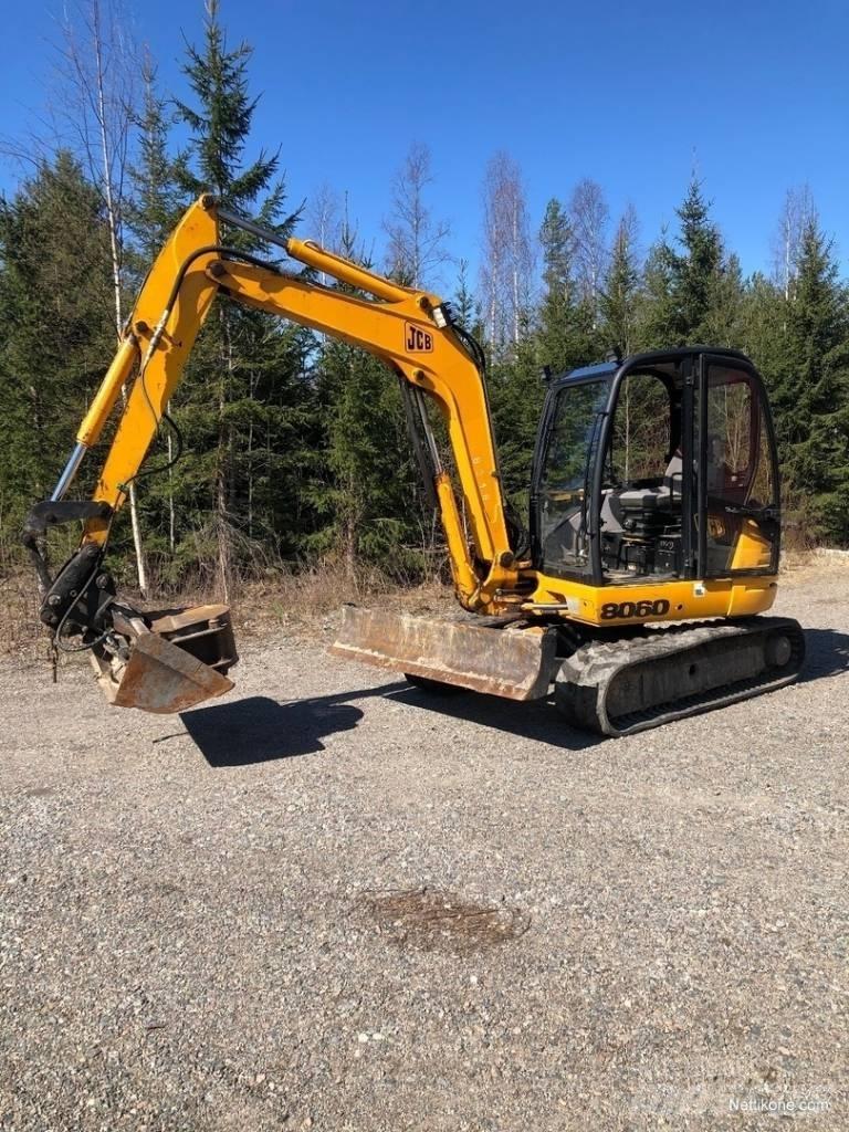 JCB 8060 Мини екскаватори < 7 т