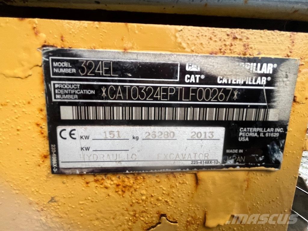 CAT 324 E Верижен екскаватор