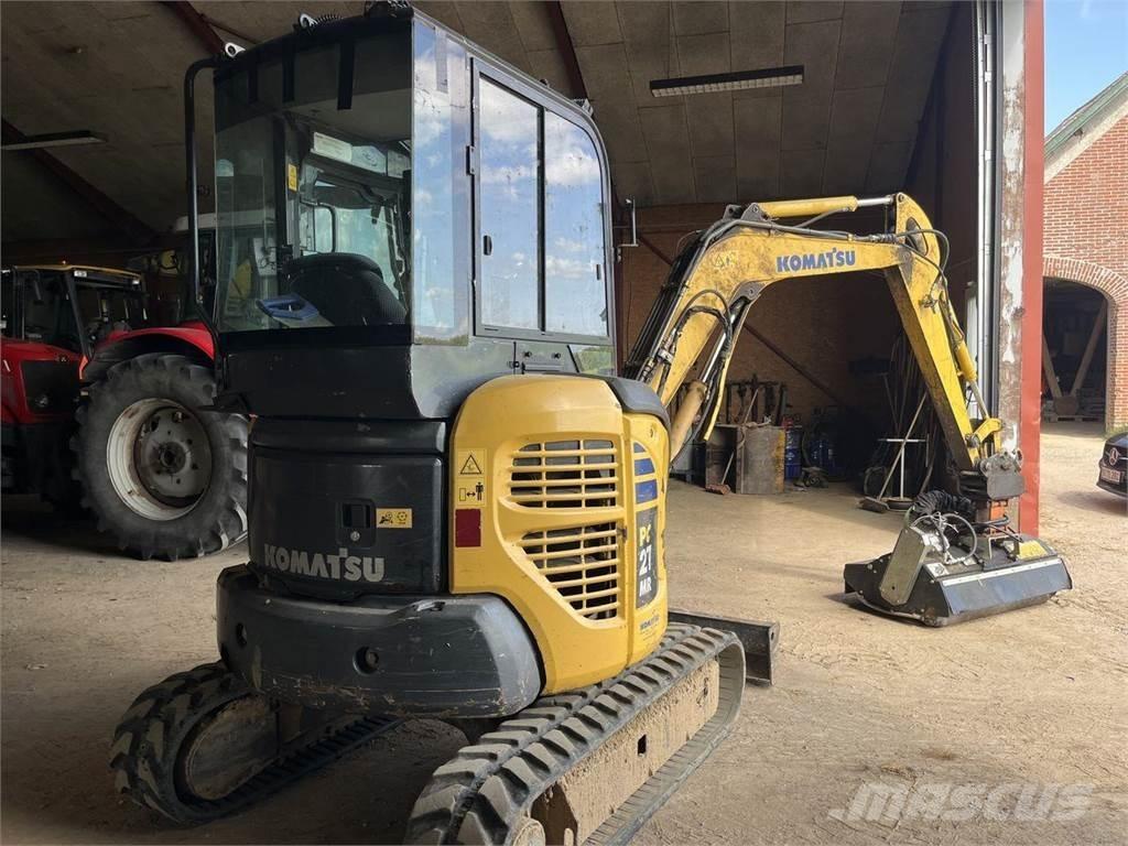 Komatsu PC27MR-2 Колесни екскаватори