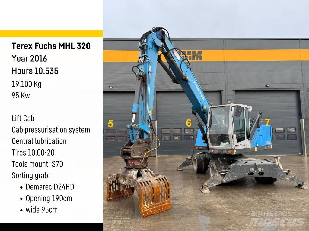 Fuchs MHL 320 Оператори на отпадъци/индустрия
