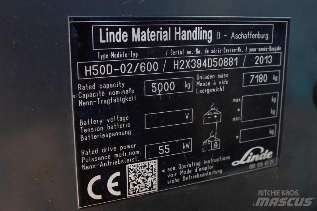Linde H50D-02/600 Дизелови камиони