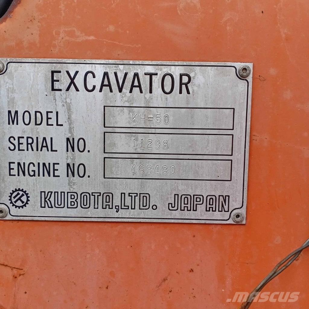 Kubota KH 50 Мини екскаватори < 7 т