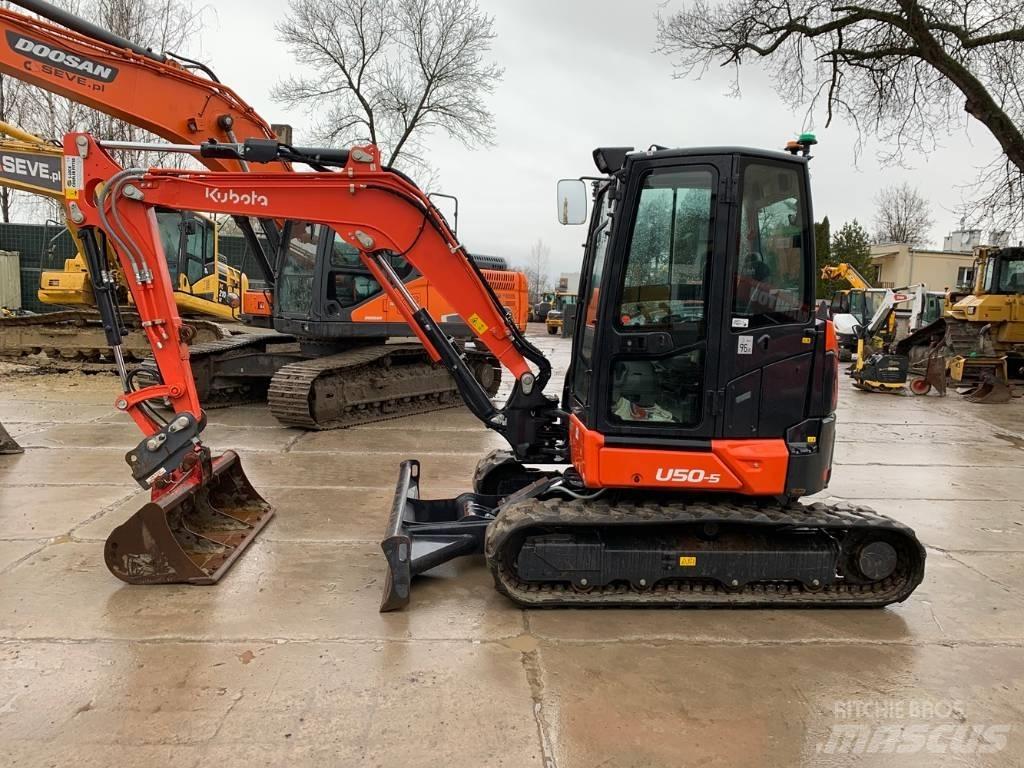 Kubota U50-5 Мини екскаватори < 7 т