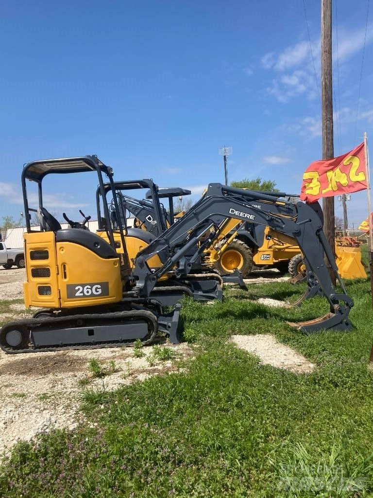 John Deere 26G Багери за разрушаване
