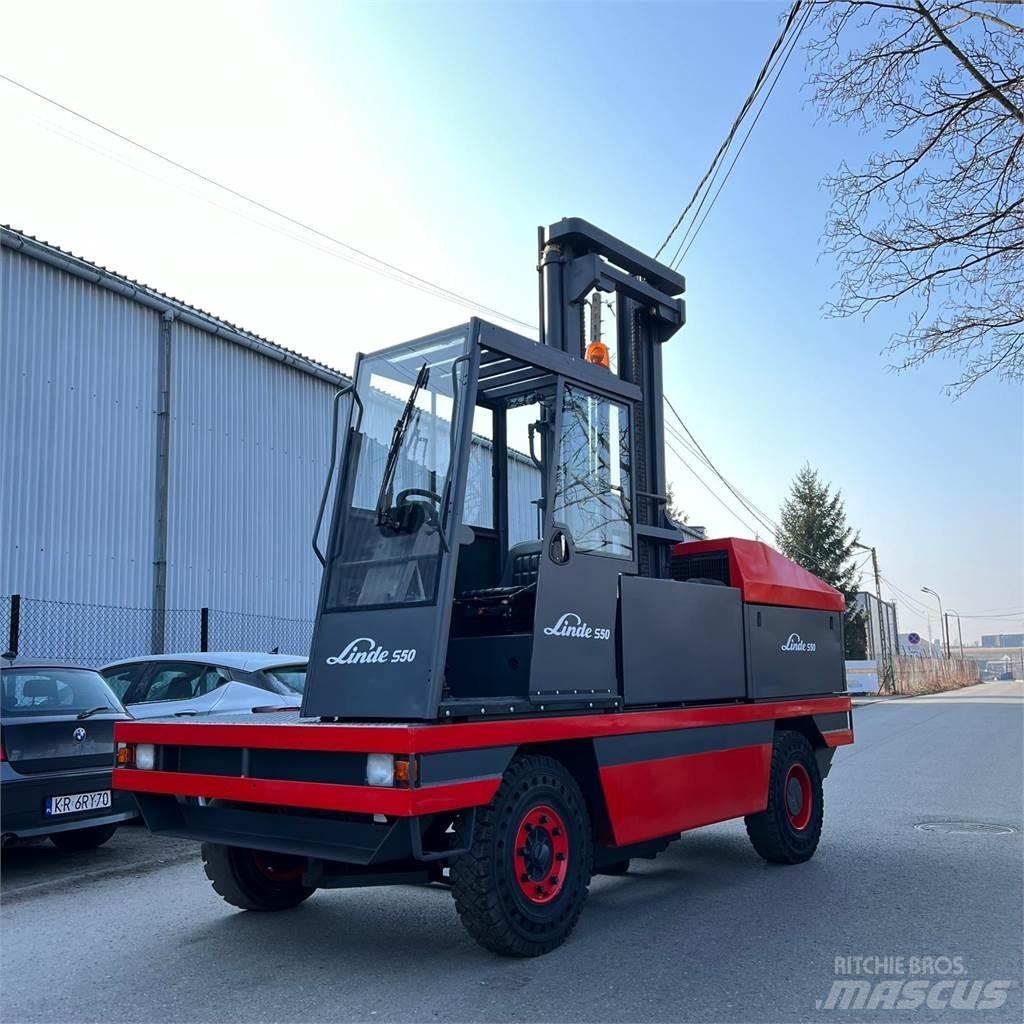 Linde S50D Страничен товарач