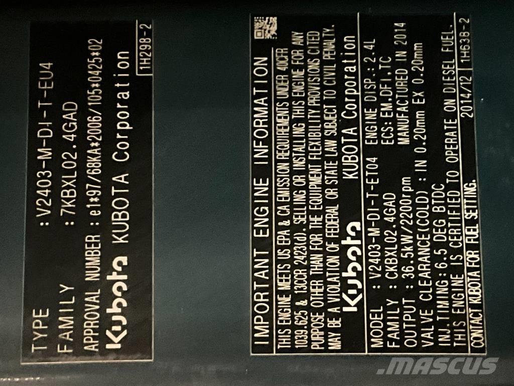 Bobcat E 50 EM Мини екскаватори < 7 т