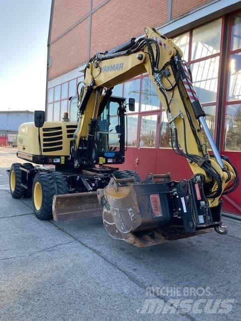 Yanmar B95W Колесни екскаватори