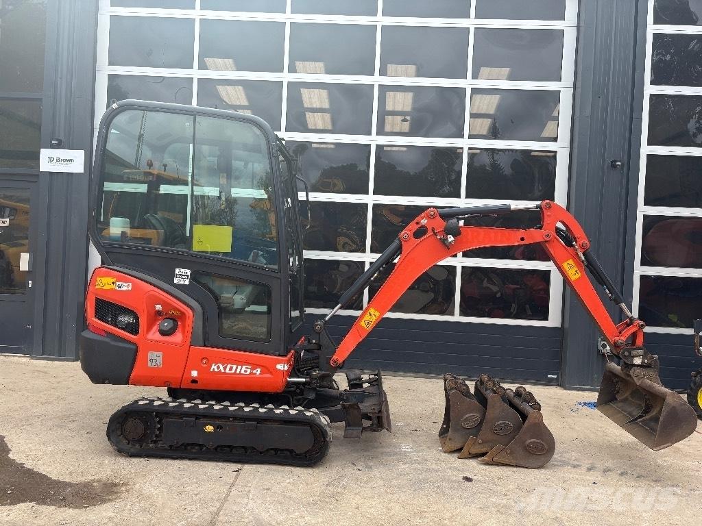 Kubota KX 016-4 Мини екскаватори < 7 т