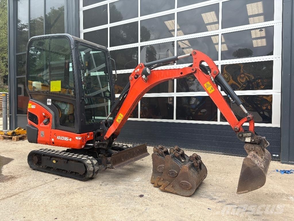 Kubota KX 016-4 Мини екскаватори < 7 т