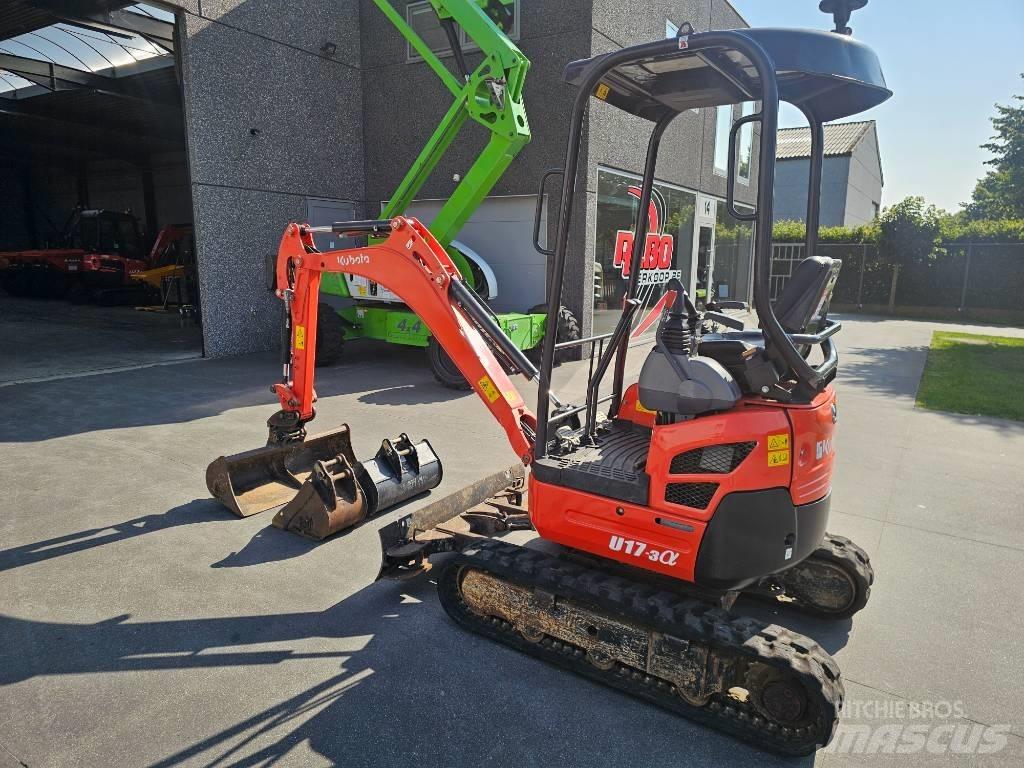 Kubota U 17-3 Мини екскаватори < 7 т