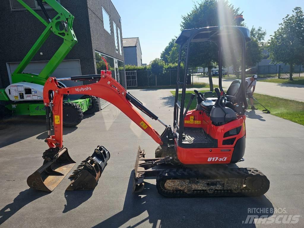 Kubota U 17-3 Мини екскаватори < 7 т