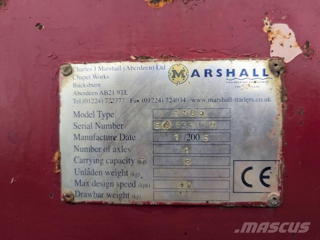 Marshall QMD6 Ремаркета самосвални