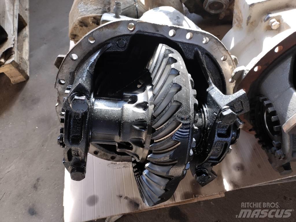Volvo RTS2370A Оси