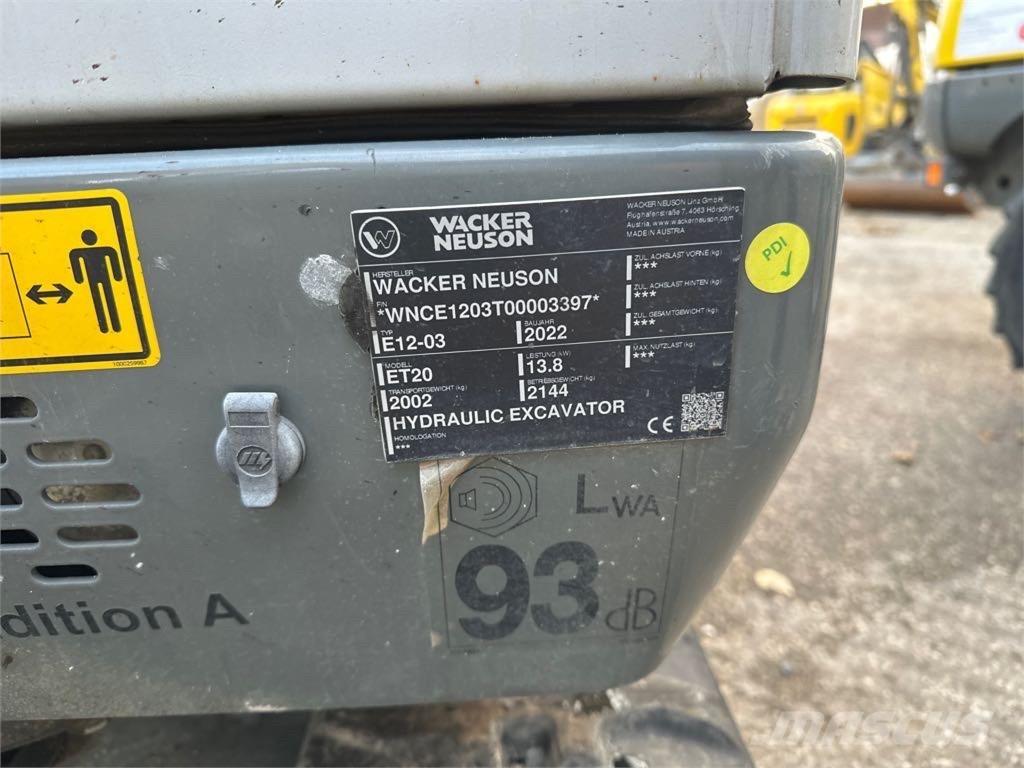Wacker Neuson ET20 Верижен екскаватор