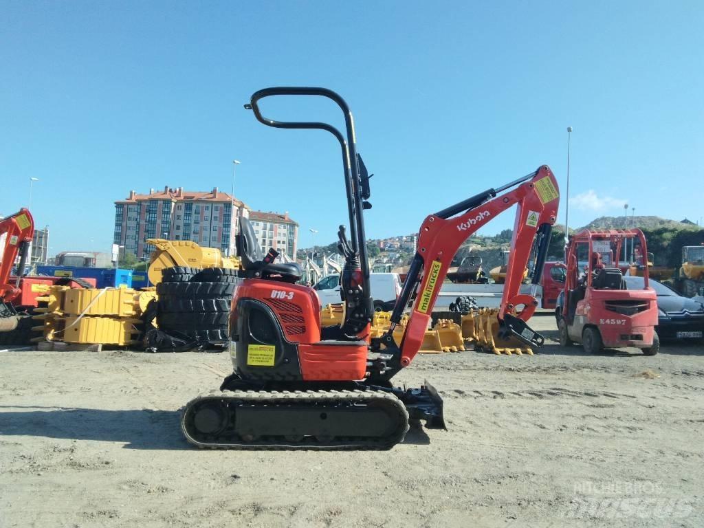 Kubota U 10-3 Мини екскаватори < 7 т
