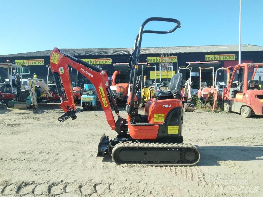 Kubota U 10-3 Мини екскаватори < 7 т
