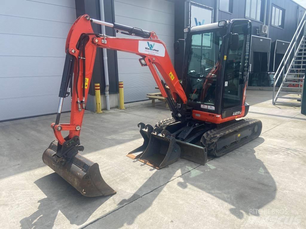 Kubota U 27-4 Мини екскаватори < 7 т
