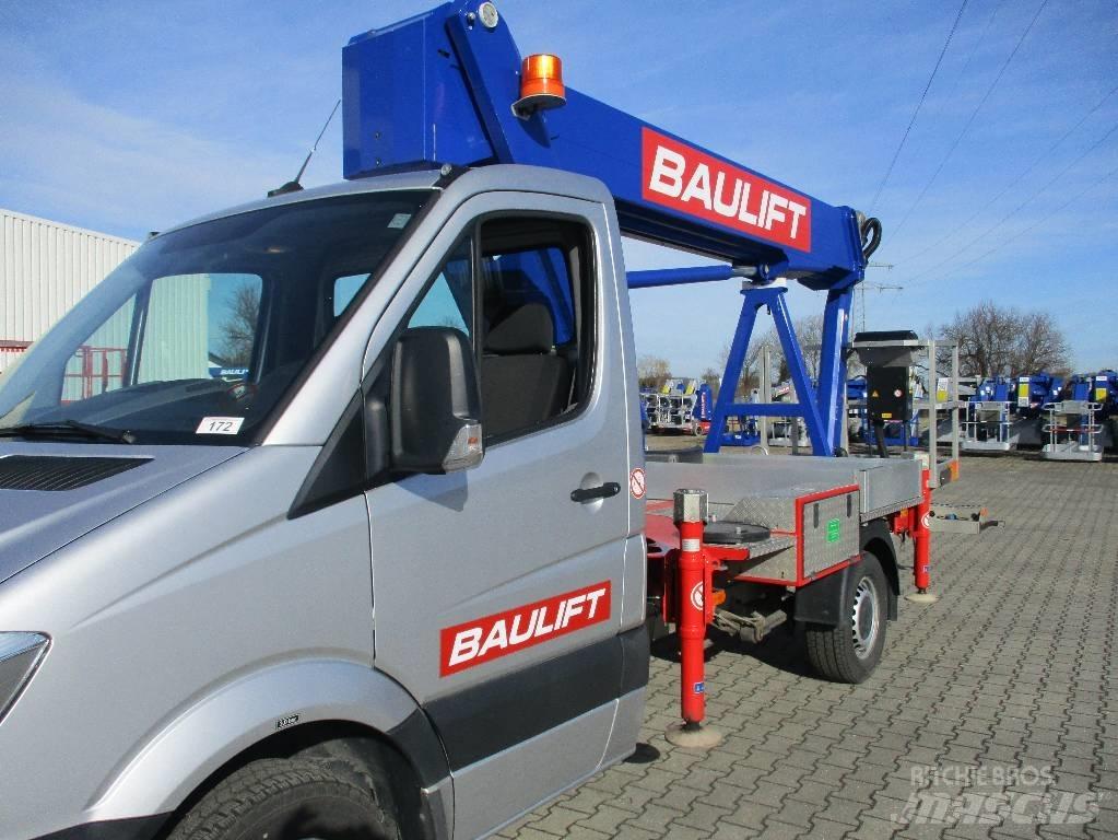 Palfinger P 250 BK Моторизирани платформи с талига