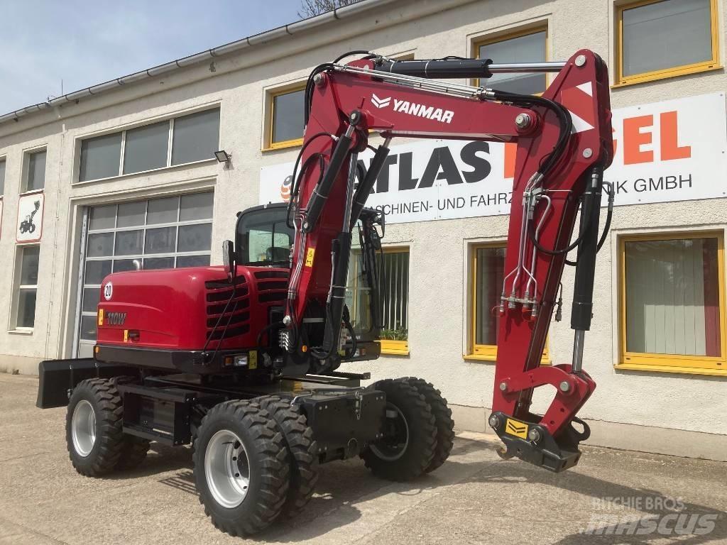Yanmar B 110 W Колесни екскаватори