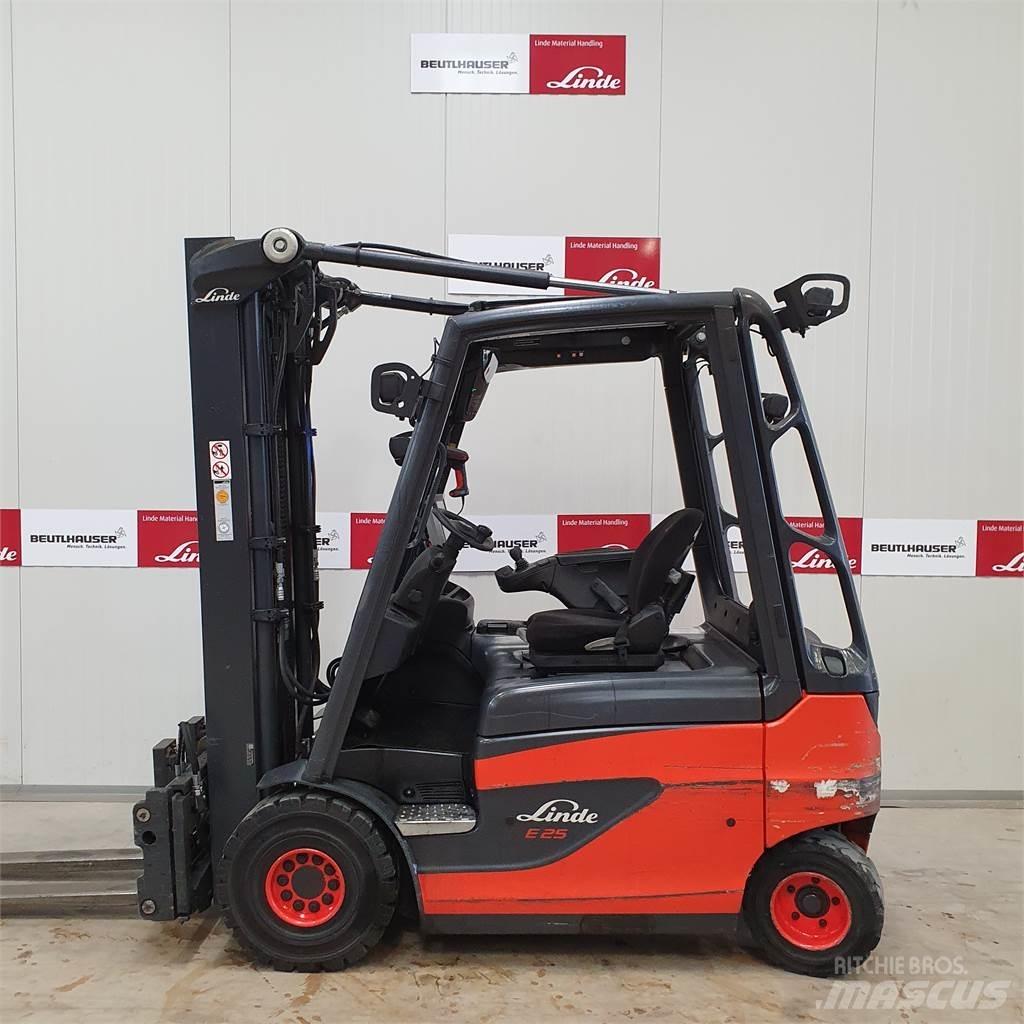 Linde E25 Електрически вилични кари-повдигачи