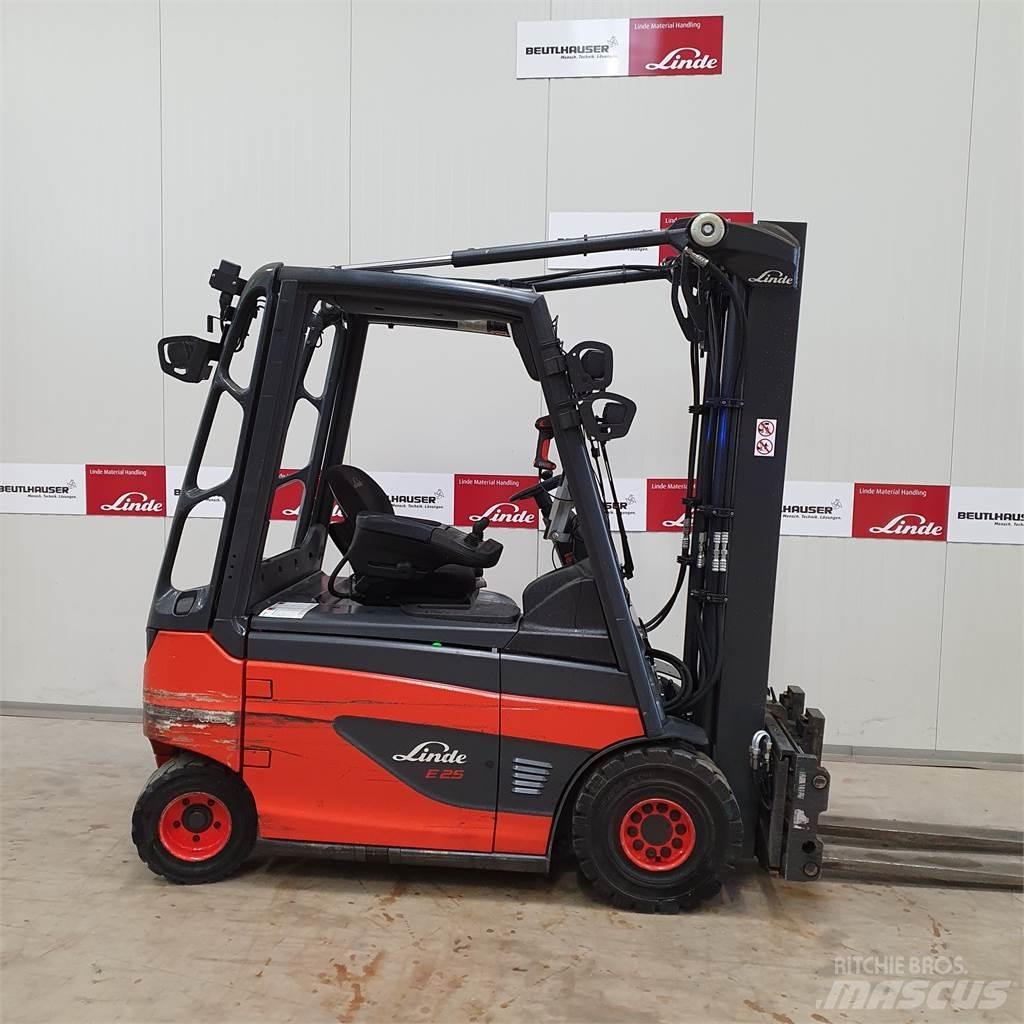 Linde E25 Електрически вилични кари-повдигачи