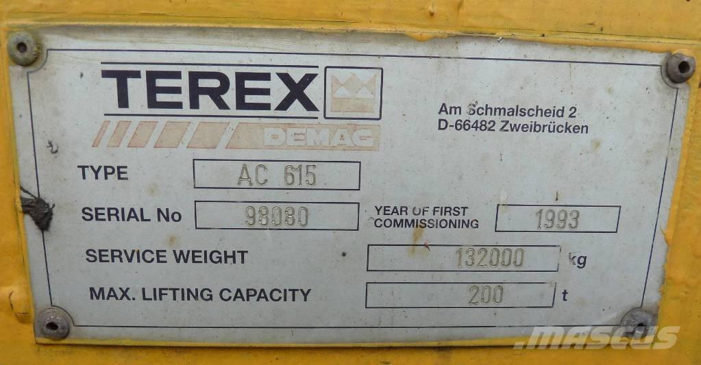 Demag AC 615 Всъдеходни кранове