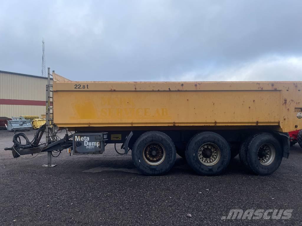 Metsjö Meta Dump 6.3 Ремаркета самосвални