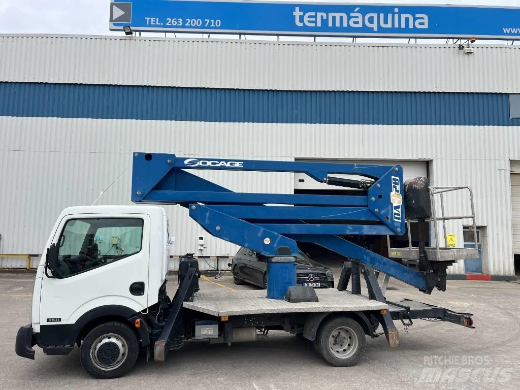 Nissan CABSTAR 35.11 Моторизирани платформи с талига