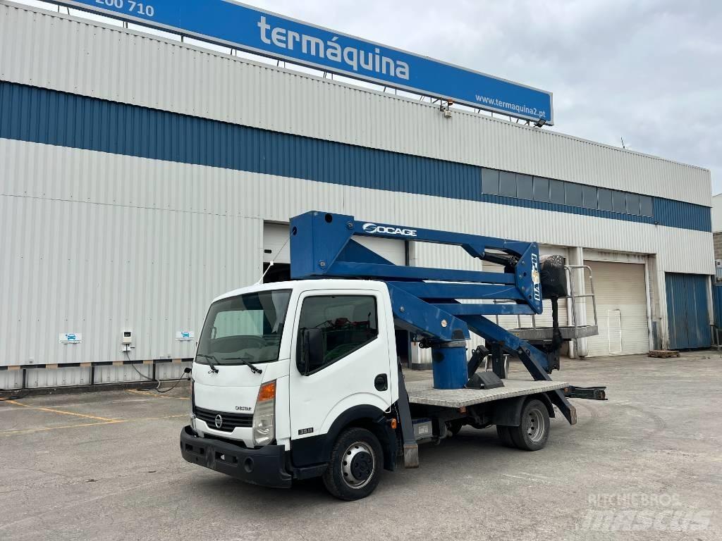 Nissan CABSTAR 35.11 Моторизирани платформи с талига