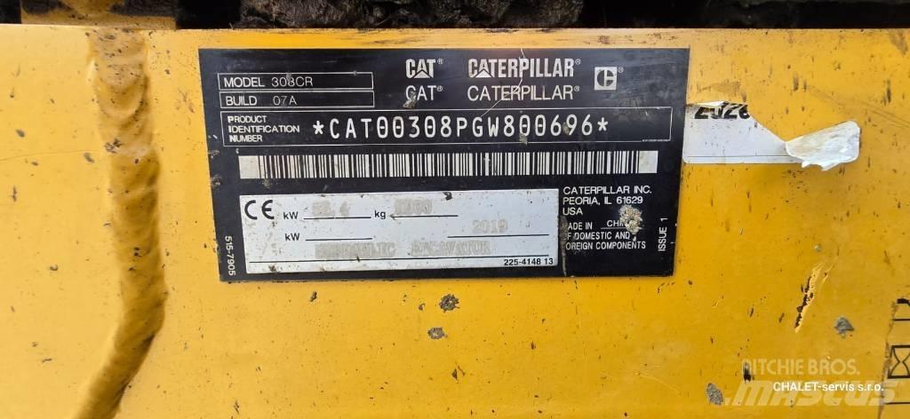 CAT 308 CR Средни екскаватори 7т - 12т